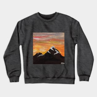 Rocky Mountain Sunset Crewneck Sweatshirt